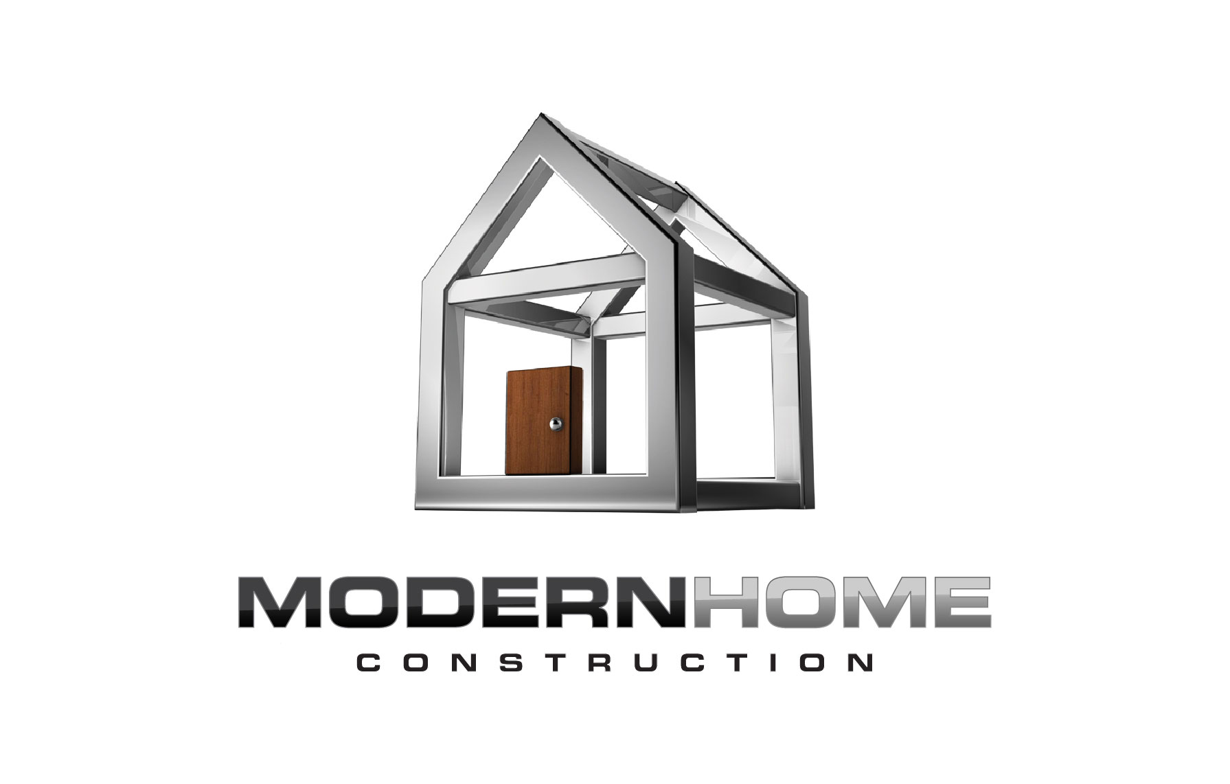 Modern home logo